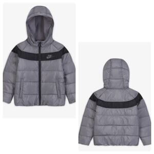 Nike NSW Filled Jacket in Gun Smoke